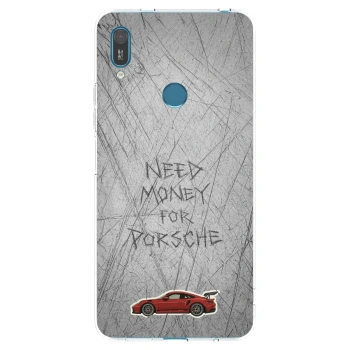 Picasee διαφανής θήκη σιλικόνης Huawei Y7 2019 - Garage Scratch