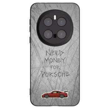 Picasee Μαύρη θήκη σιλικόνης για Honor Magic7 Pro 5G - Garage Scratch