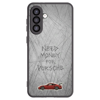 Picasee Μαύρη θήκη σιλικόνης για Samsung Galaxy A26 5G A266B - Garage Scratch