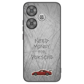 Picasee Μαύρη θήκη σιλικόνης για Xiaomi Poco F6 - Garage Scratch