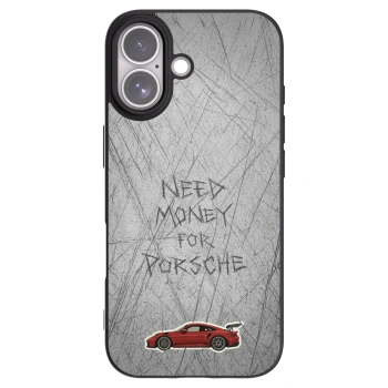 Picasee Μαύρη θήκη σιλικόνης για Apple iPhone 17 - Garage Scratch