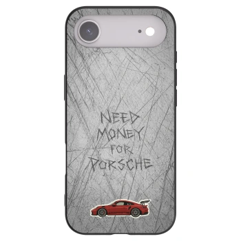 Picasee Μαύρη θήκη σιλικόνης για Apple iPhone Air - Garage Scratch
