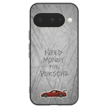 Picasee Μαύρη θήκη σιλικόνης για Google Pixel 10 - Garage Scratch