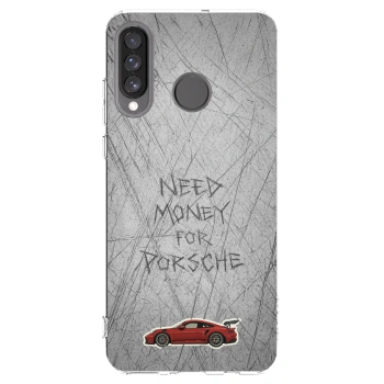 Picasee διαφανής θήκη σιλικόνης Huawei P30 Lite - Garage Scratch