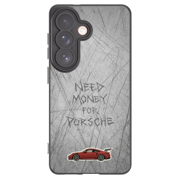 Picasee Μαύρη θήκη σιλικόνης για Samsung Galaxy S26 - Garage Scratch