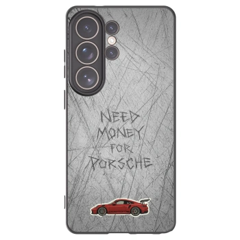Picasee Μαύρη θήκη σιλικόνης για Samsung Galaxy S26 Ultra - Garage Scratch