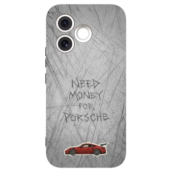 Picasee Μαύρη θήκη σιλικόνης για Honor 600 Lite - Garage Scratch