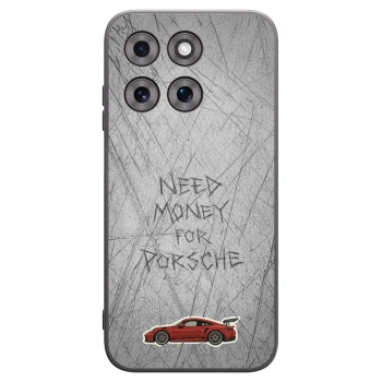 Picasee Μαύρη θήκη σιλικόνης για Motorola Moto G77 - Garage Scratch