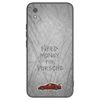 Picasee Μαύρη θήκη σιλικόνης για Xiaomi Redmi 7A - Garage Scratch