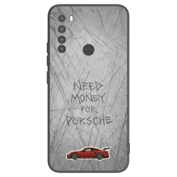 Picasee Μαύρη θήκη σιλικόνης για Xiaomi Redmi Note 8 - Garage Scratch