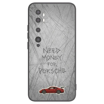 Picasee Μαύρη θήκη σιλικόνης για Xiaomi Mi Note 10 (Pro) - Garage Scratch