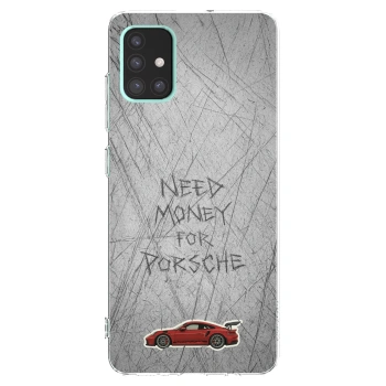 Picasee διαφανής θήκη σιλικόνης Samsung Galaxy A51 A515F - Garage Scratch
