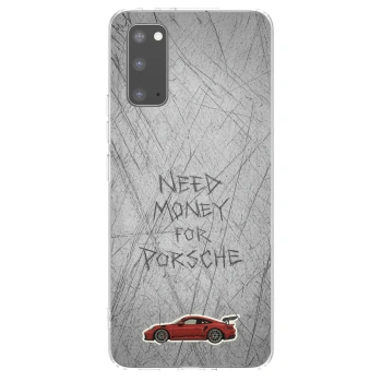Picasee διαφανής θήκη σιλικόνης Samsung Galaxy S20 G980F - Garage Scratch