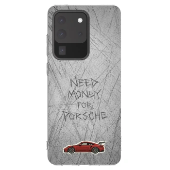 Picasee διαφανής θήκη σιλικόνης Samsung Galaxy S20 Ultra 5G G988F - Garage Scratch