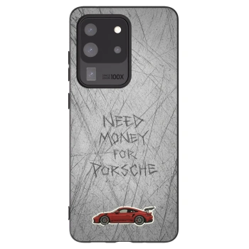 Picasee Μαύρη θήκη σιλικόνης για Samsung Galaxy S20 Ultra 5G G988F - Garage Scratch