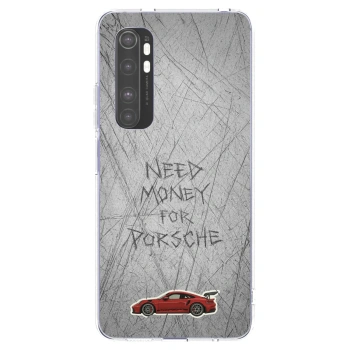 Picasee διαφανής θήκη σιλικόνης Xiaomi Mi Note 10 Lite - Garage Scratch