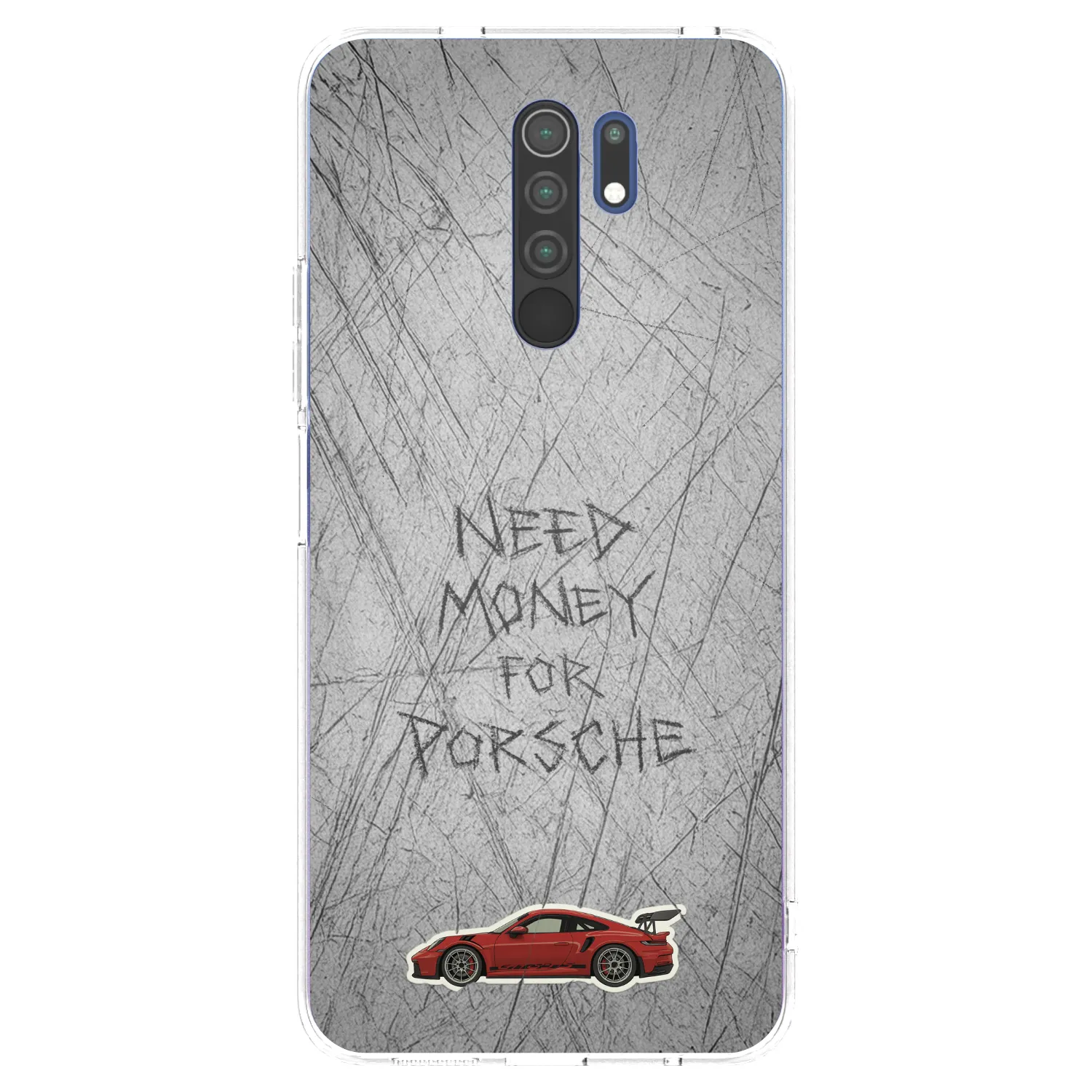 Picasee διαφανής θήκη σιλικόνης Xiaomi Redmi 9 - Garage Scratch