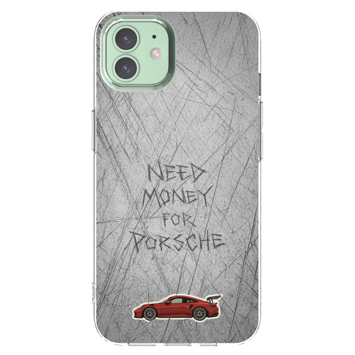 Picasee διαφανής θήκη σιλικόνης Apple iPhone 12 Pro - Garage Scratch