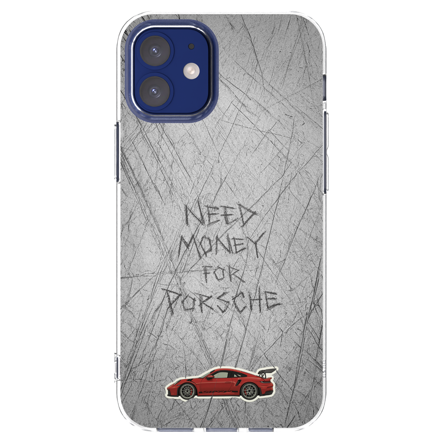 Picasee διαφανής θήκη σιλικόνης Apple iPhone 12 mini - Garage Scratch