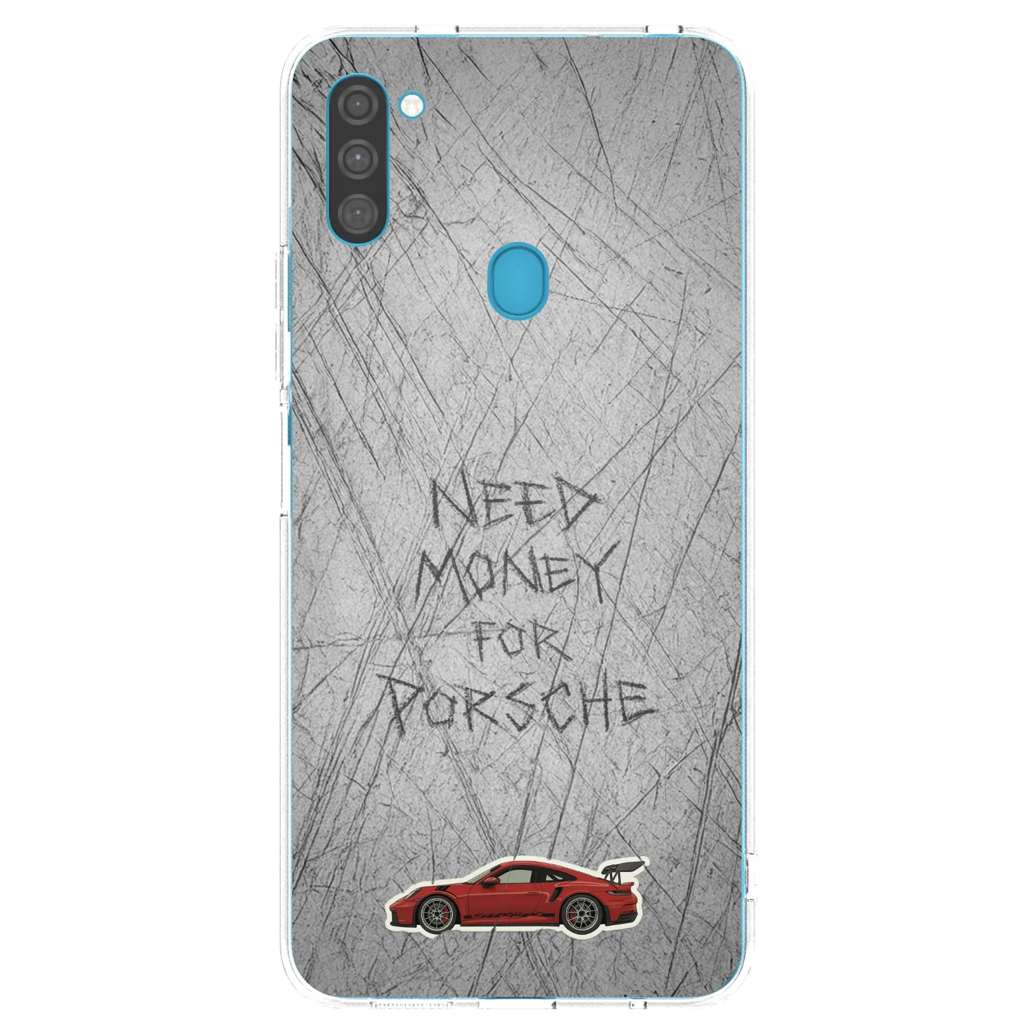 Picasee διαφανής θήκη σιλικόνης Samsung Galaxy M11 - Garage Scratch
