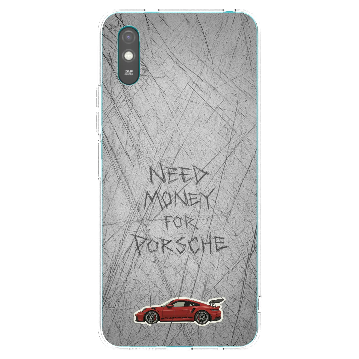 Picasee διαφανής θήκη σιλικόνης Xiaomi Redmi 9AT - Garage Scratch