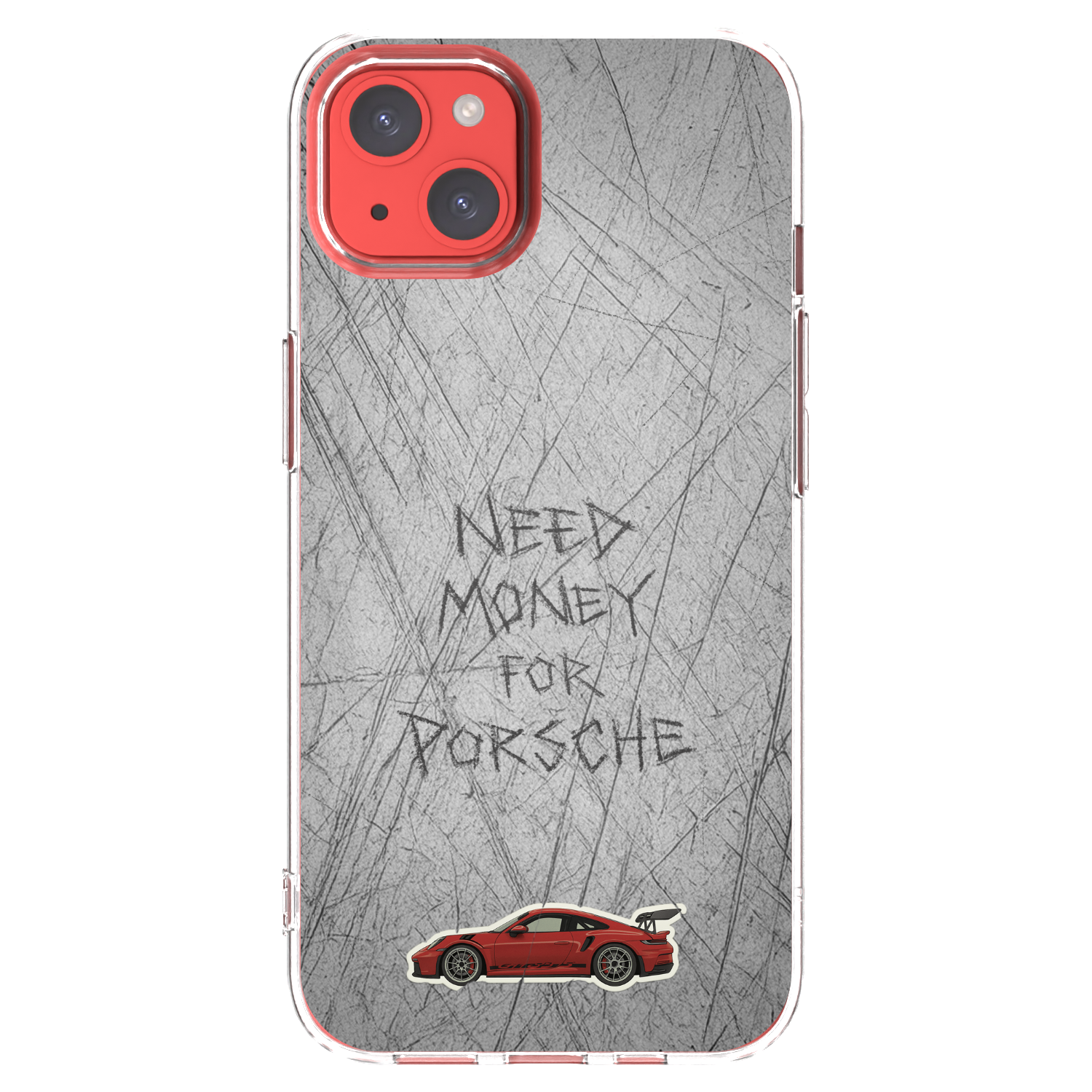 Picasee διαφανής θήκη σιλικόνης Apple iPhone 13 - Garage Scratch