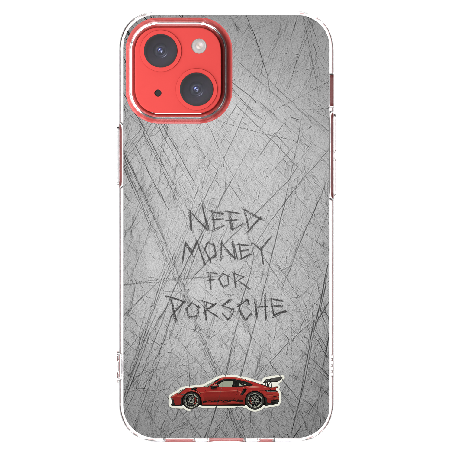 Picasee διαφανής θήκη σιλικόνης Apple iPhone 13 mini - Garage Scratch
