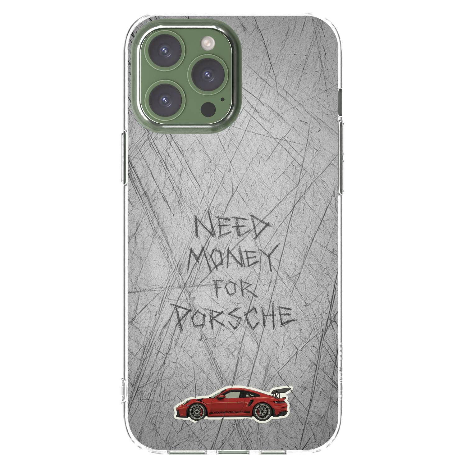 Picasee διαφανής θήκη σιλικόνης Apple iPhone 13 Pro Max - Garage Scratch