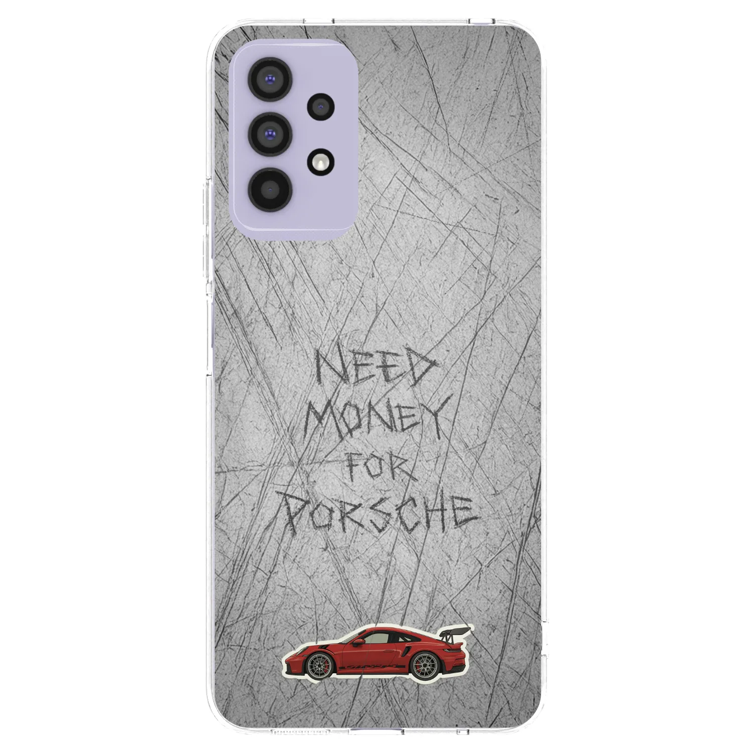 Picasee διαφανής θήκη σιλικόνης Samsung Galaxy A32 4G SM-A325F - Garage Scratch