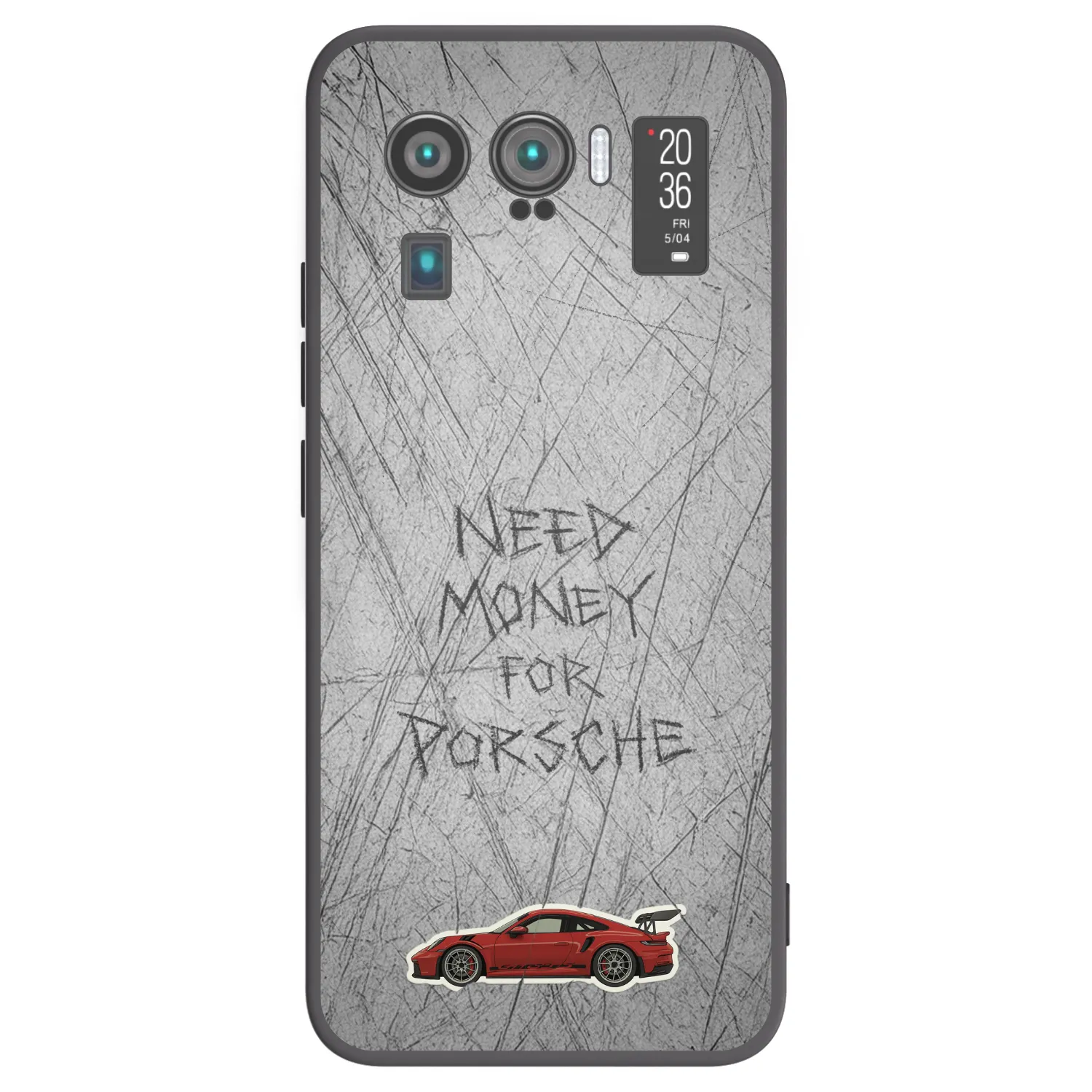 Picasee Μαύρη θήκη σιλικόνης για Xiaomi Mi 11 Ultra - Garage Scratch