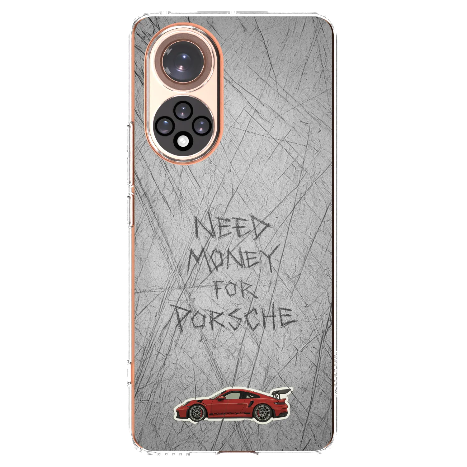 Picasee διαφανής θήκη σιλικόνης Honor 50 5G - Garage Scratch