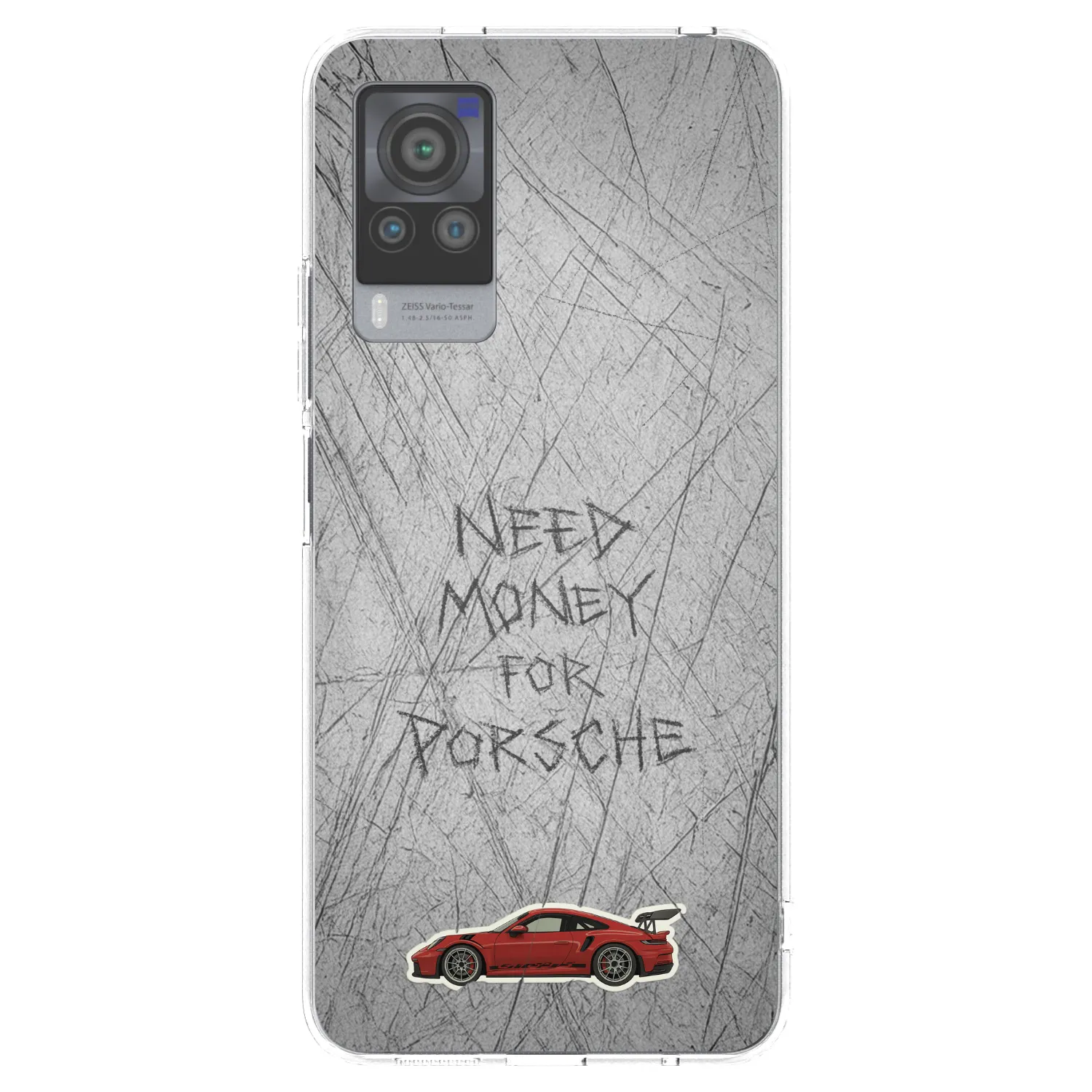 Picasee διαφανής θήκη σιλικόνης Vivo X60 Pro 5G - Garage Scratch
