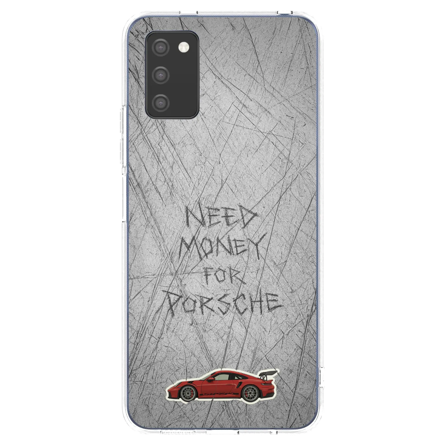 Picasee διαφανής θήκη σιλικόνης Samsung Galaxy A03s A037G - Garage Scratch