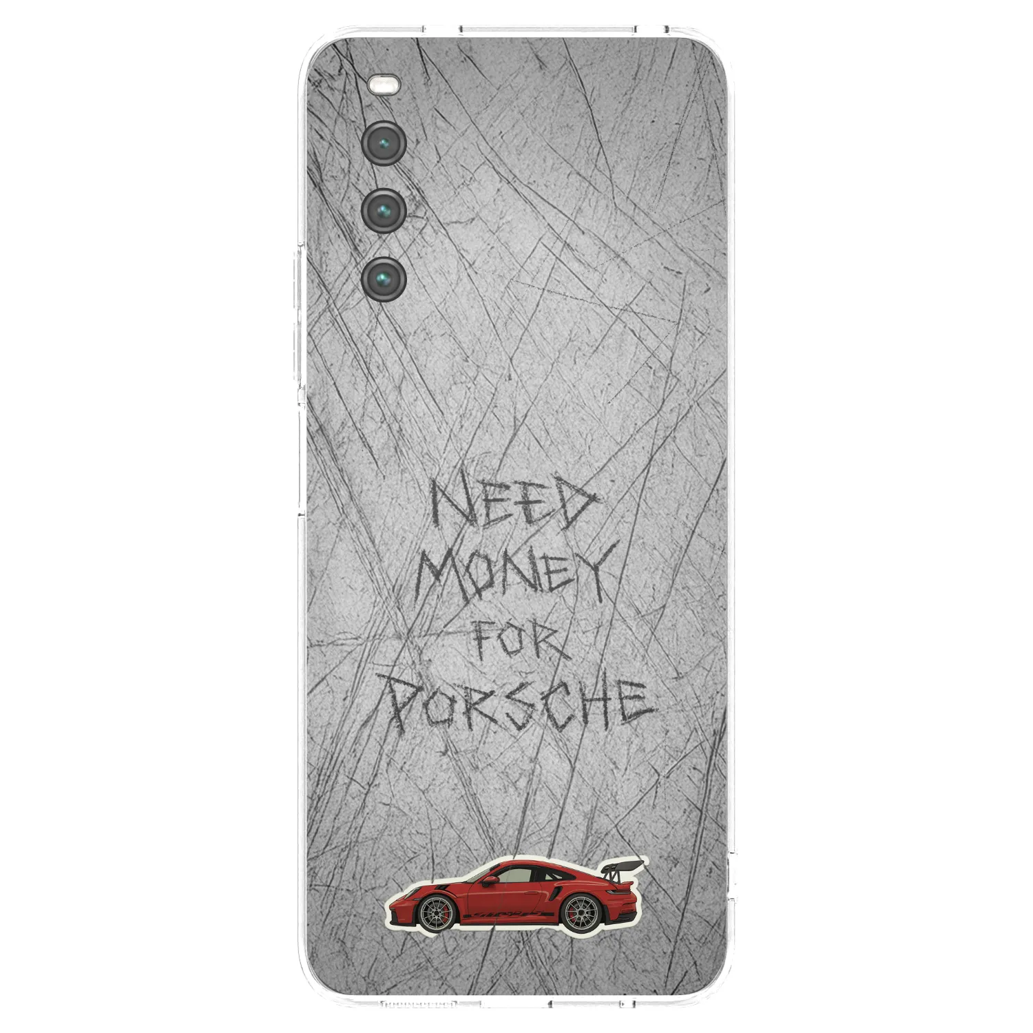 Picasee διαφανής θήκη σιλικόνης Sony Xperia 10 IV 5G - Garage Scratch