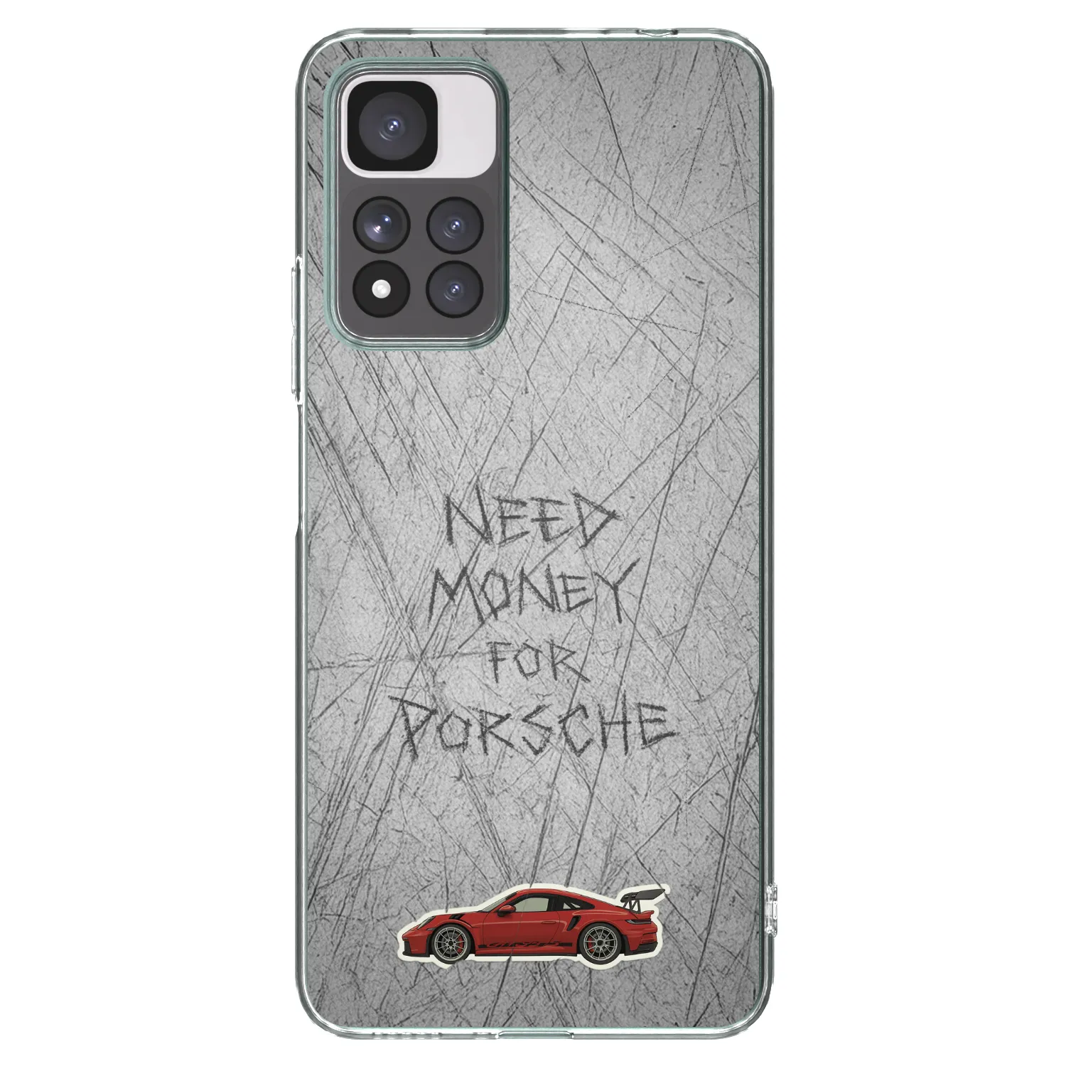 Picasee διαφανής θήκη σιλικόνης Xiaomi Redmi Note 11 Pro+ 5G - Garage Scratch