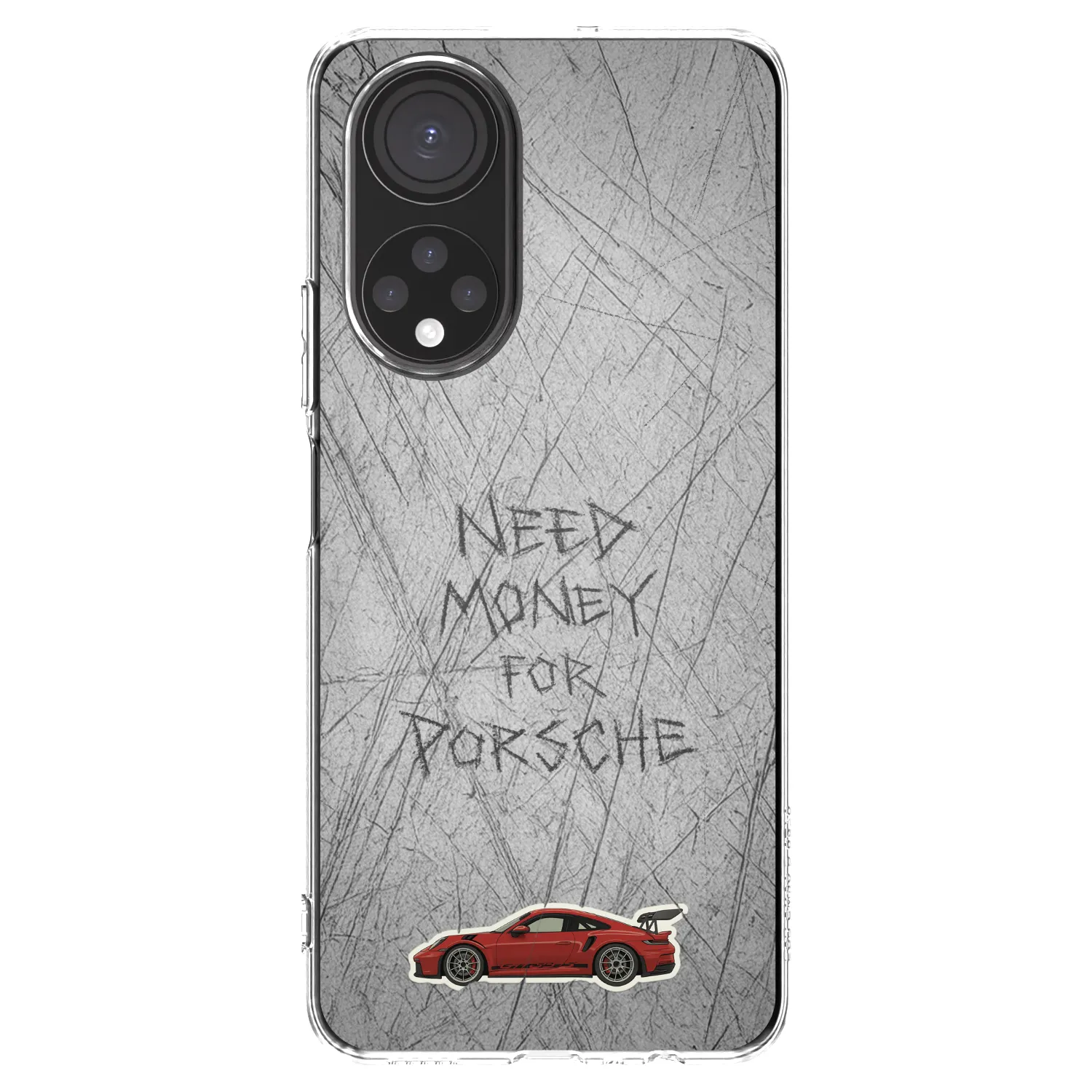 Picasee διαφανής θήκη σιλικόνης Honor X7 - Garage Scratch
