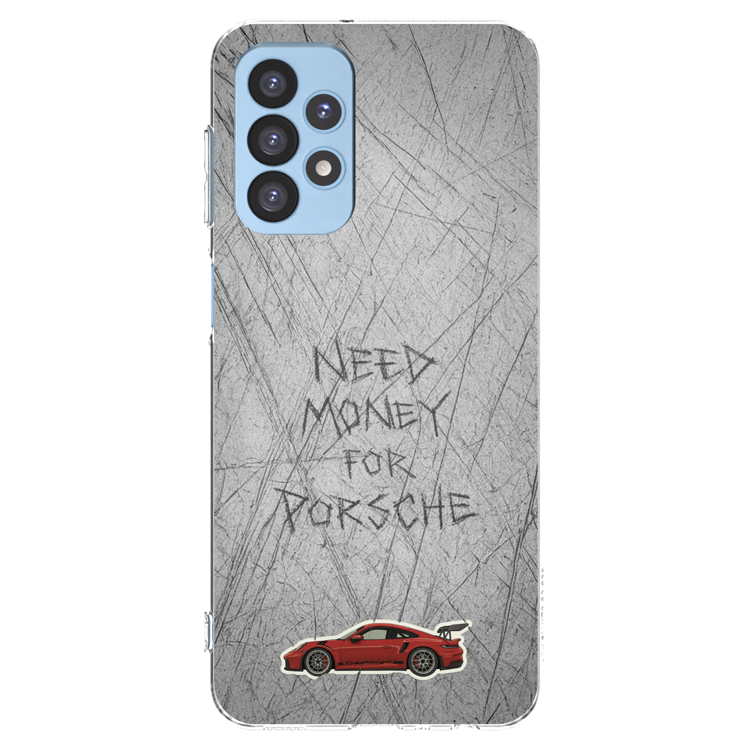 Picasee διαφανής θήκη σιλικόνης Samsung Galaxy A23 A235F 4G - Garage Scratch