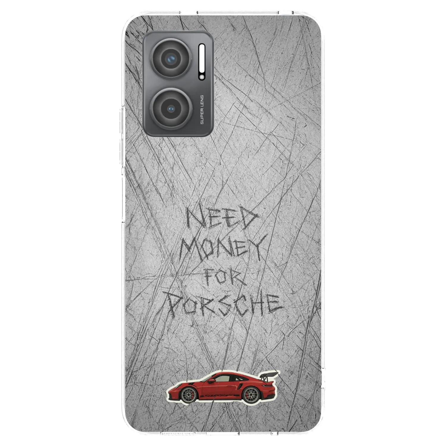 Picasee διαφανής θήκη σιλικόνης Xiaomi Redmi 10 5G - Garage Scratch