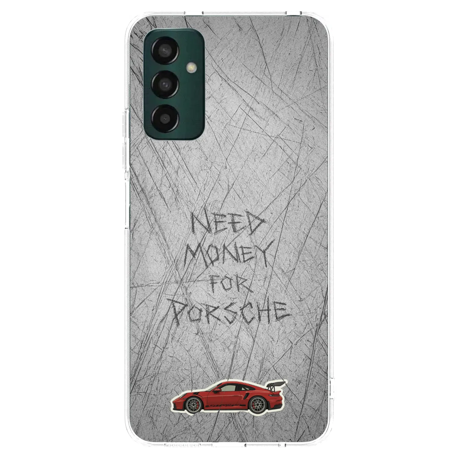 Picasee διαφανής θήκη σιλικόνης Samsung Galaxy M23 5G - Garage Scratch