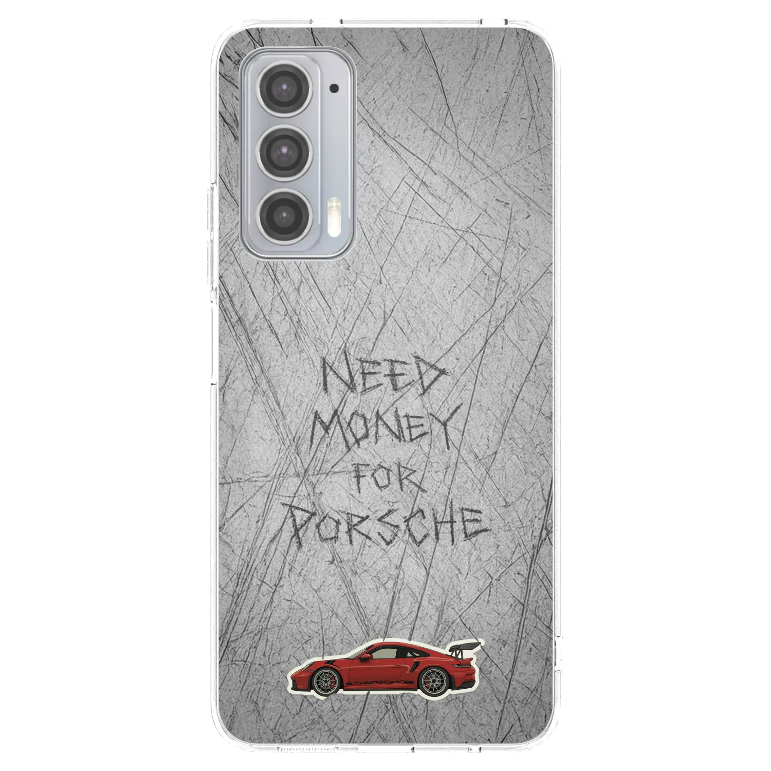 Picasee διαφανής θήκη σιλικόνης Motorola Edge 20 - Garage Scratch