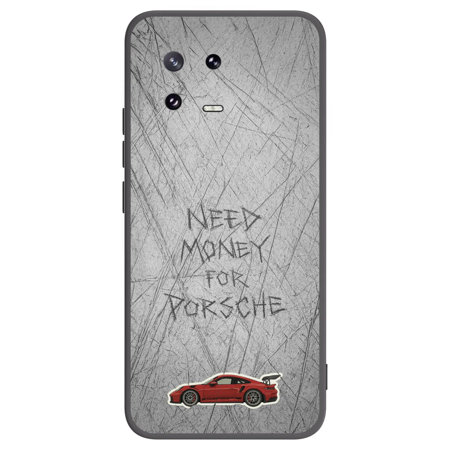 Picasee Μαύρη θήκη σιλικόνης για Xiaomi 13 Pro - Garage Scratch