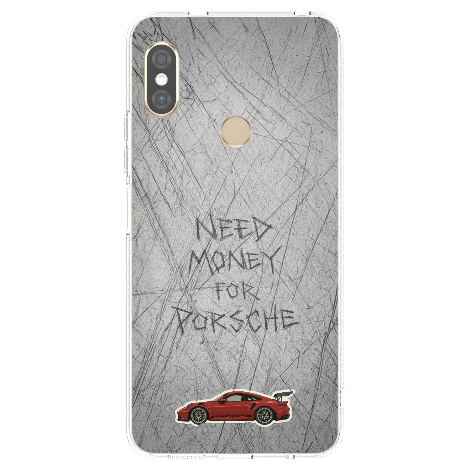 Picasee διαφανής θήκη σιλικόνης Xiaomi Redmi Note 5 Global - Garage Scratch