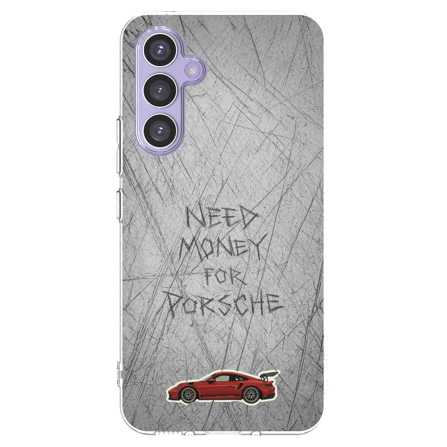 Picasee διαφανής θήκη σιλικόνης Samsung Galaxy A54 5G A546B - Garage Scratch