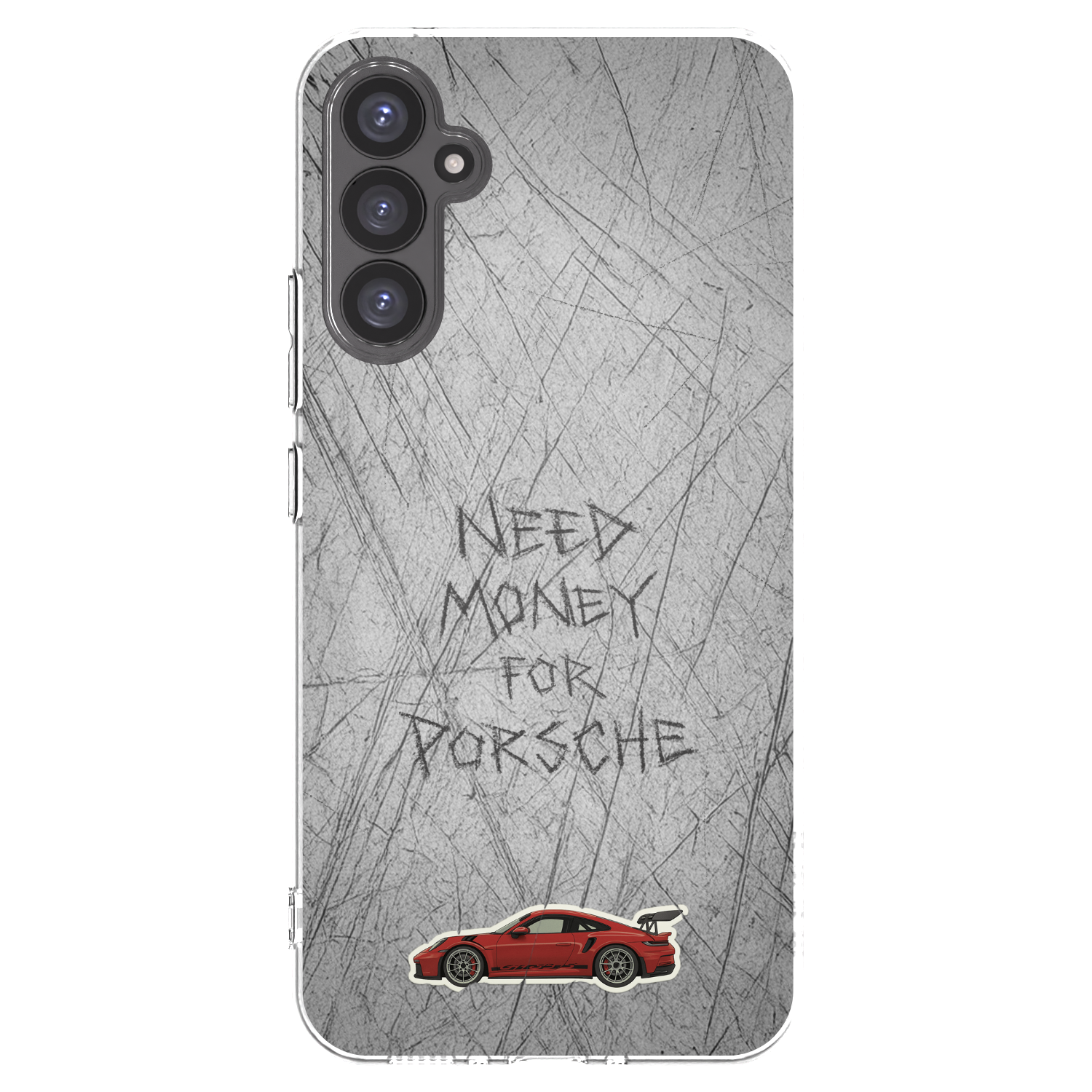 Picasee διαφανής θήκη σιλικόνης Samsung Galaxy A34 5G A346B - Garage Scratch