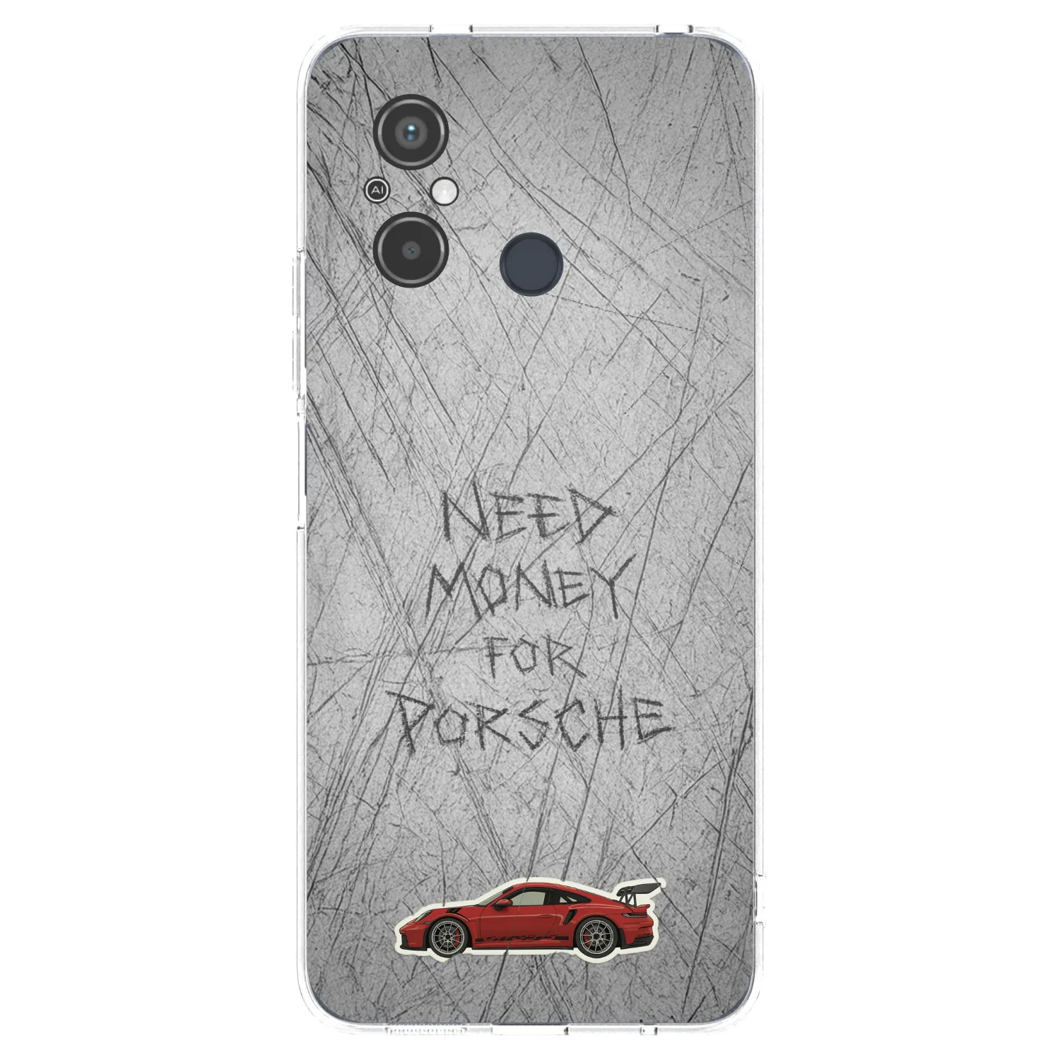 Picasee διαφανής θήκη σιλικόνης Xiaomi Redmi 12C - Garage Scratch