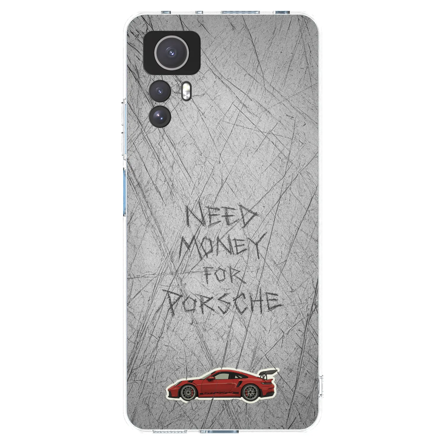 Picasee διαφανής θήκη σιλικόνης Xiaomi Redmi Note 12S - Garage Scratch