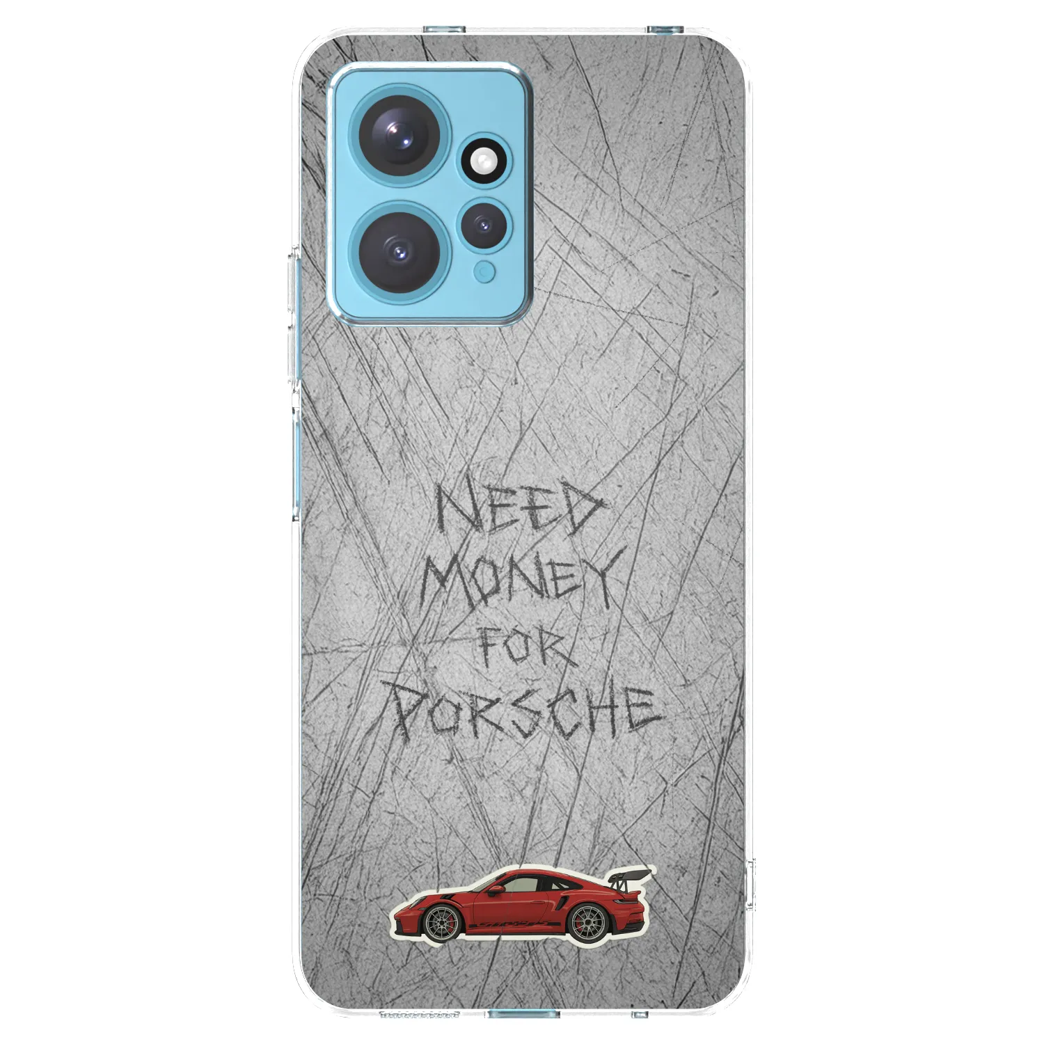 Picasee διαφανής θήκη σιλικόνης Xiaomi Redmi Note 12 4G - Garage Scratch