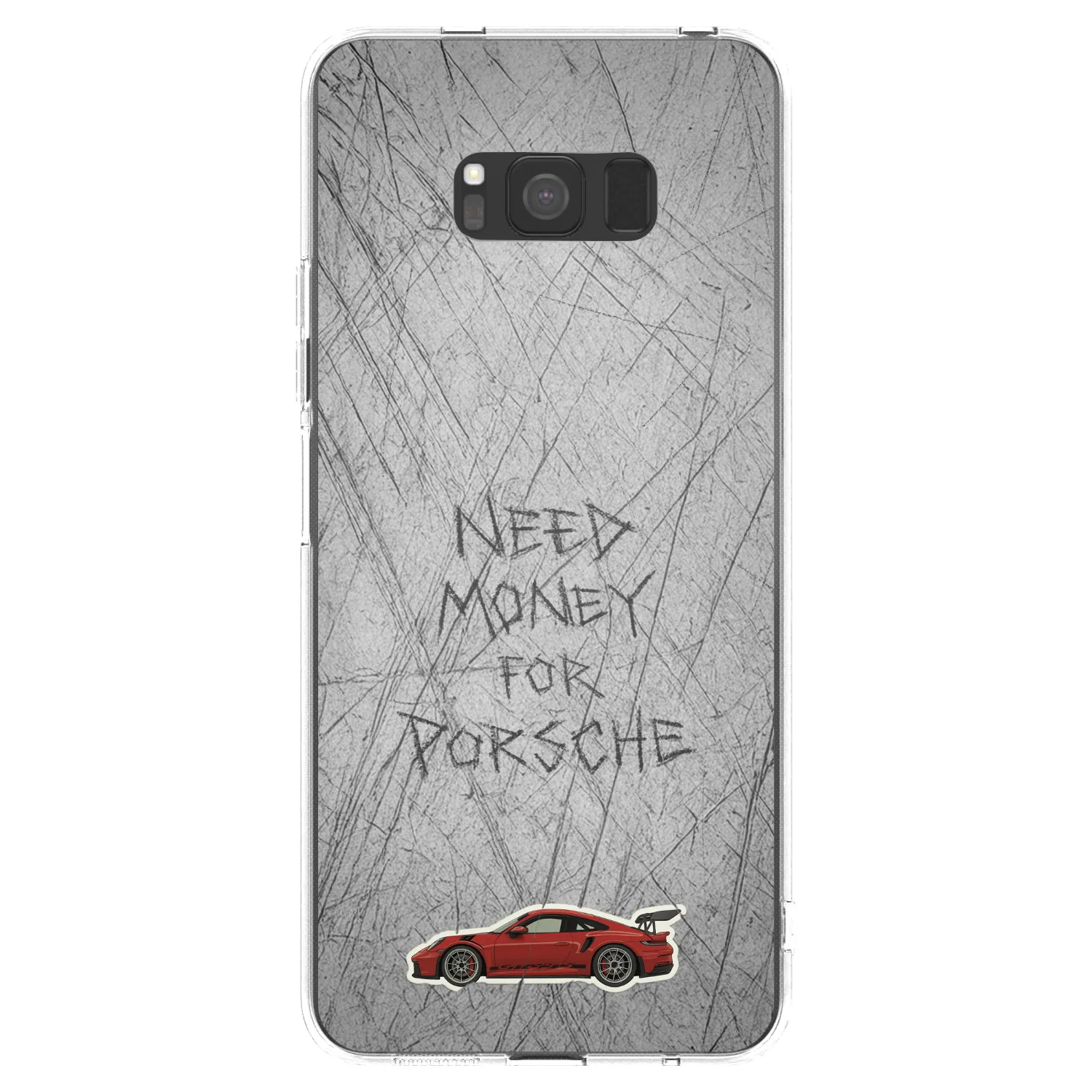 Picasee διαφανής θήκη σιλικόνης Samsung Galaxy S8 G950F - Garage Scratch