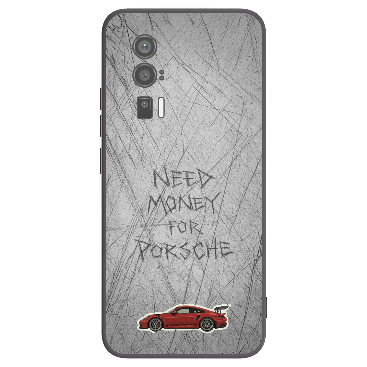 Picasee Μαύρη θήκη σιλικόνης για Xiaomi Poco F5 Pro 5G - Garage Scratch