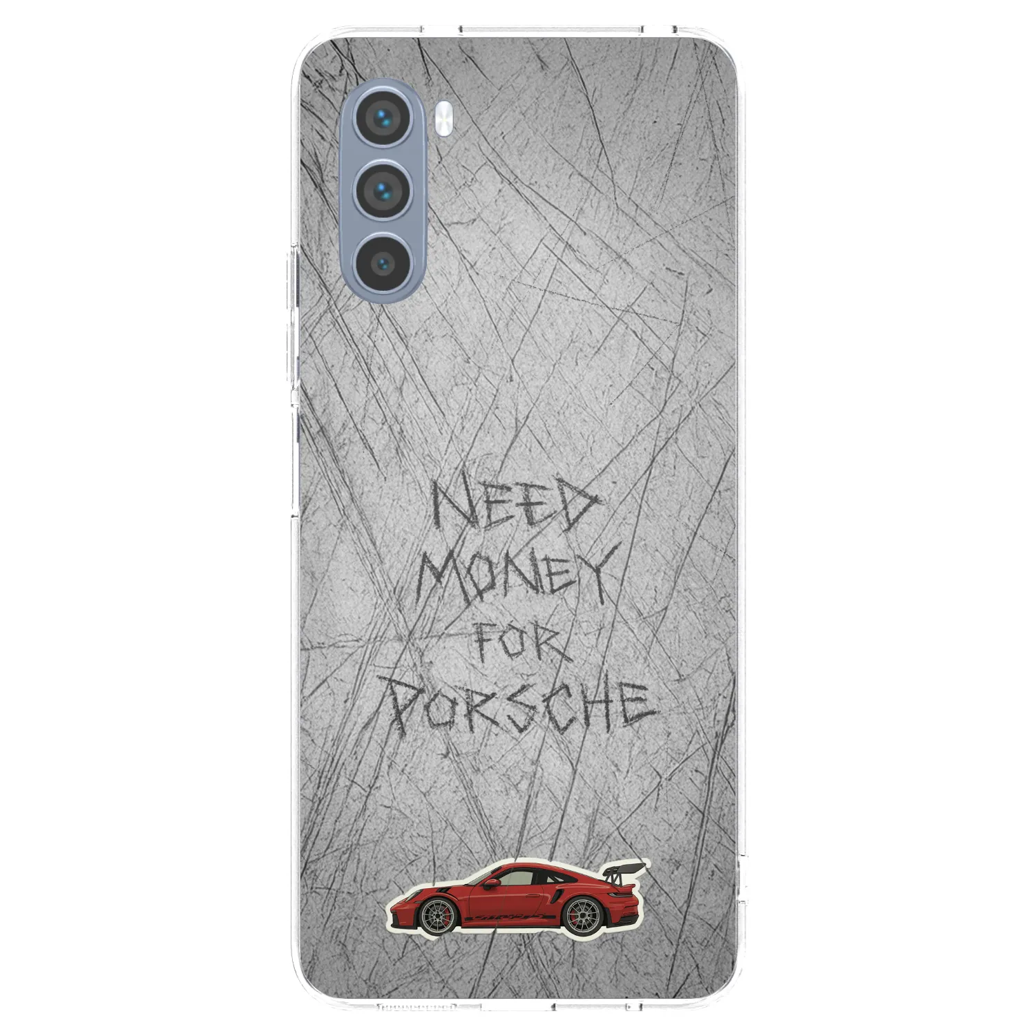 Picasee διαφανής θήκη σιλικόνης Motorola Moto G62 - Garage Scratch